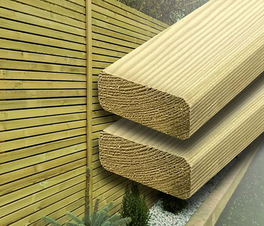 Planed Treated Fencing Battens 25 x 50 mm