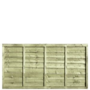 6' X 3' Waneylap Fence Panel