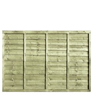 6' X 4' Waneylap Fence Panel