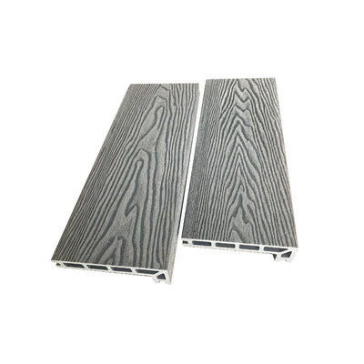 Composite Decking Step Silver