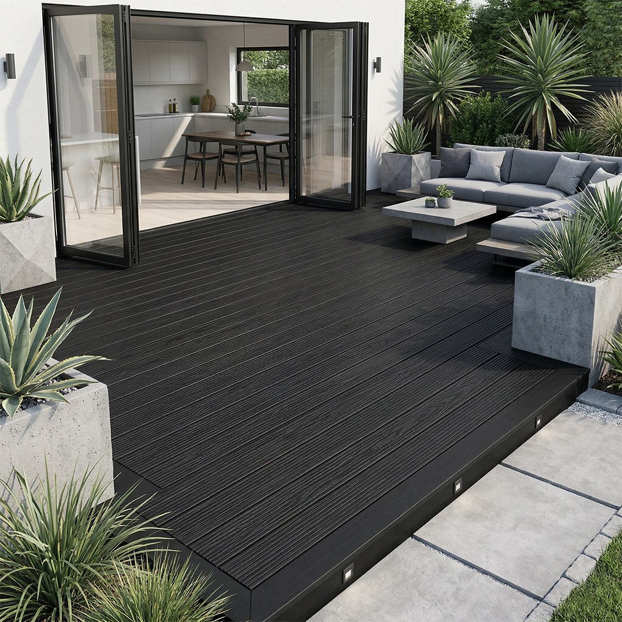 Composite Decking Board Black