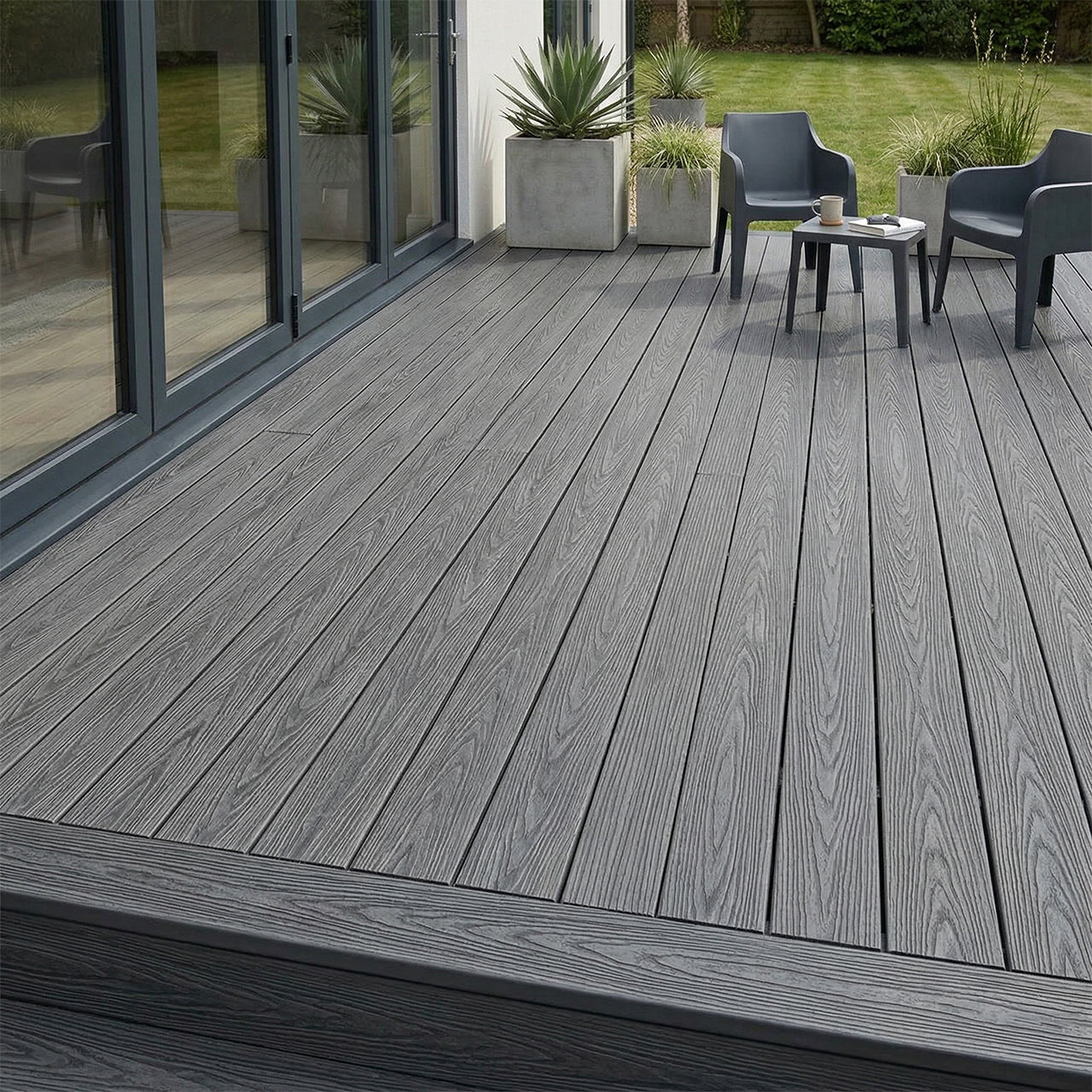 Composite Decking Board Anthracite