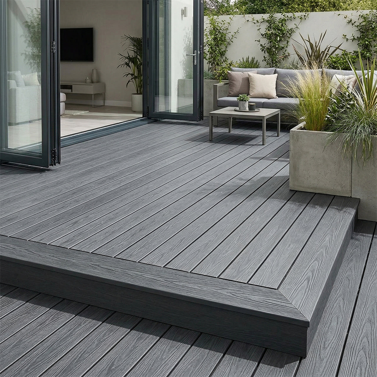 Composite Decking Board Anthracite