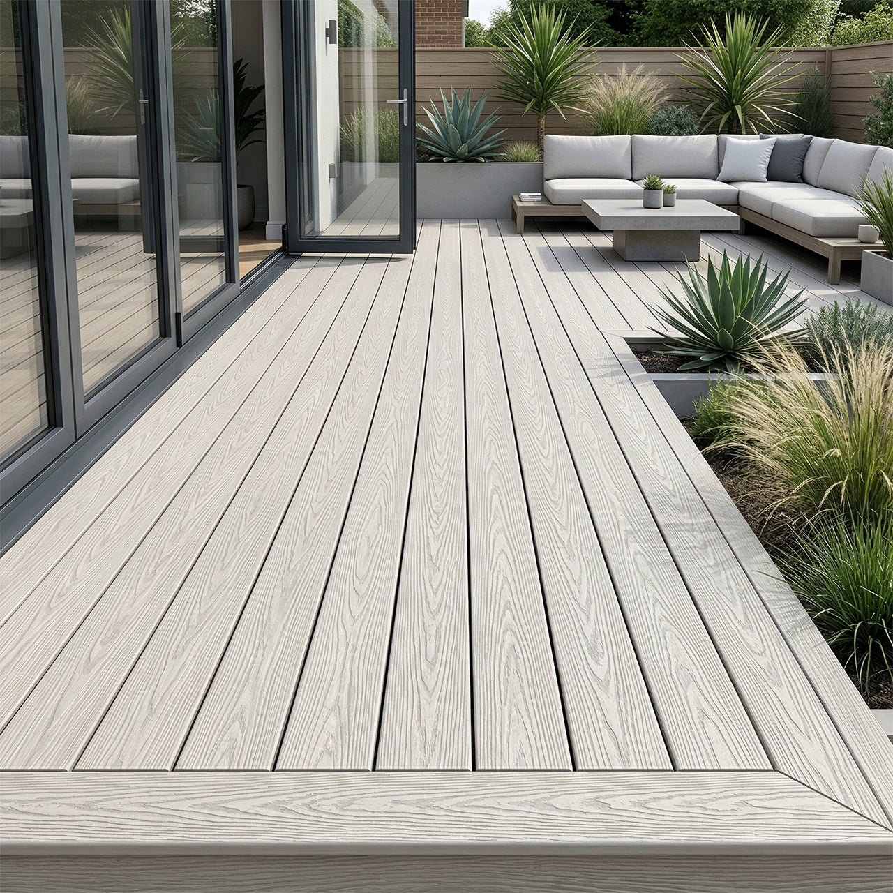 Composite Decking Board Ash