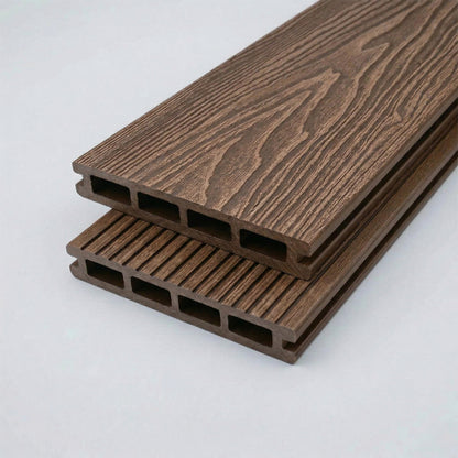 Composite Decking Board Dark Brown
