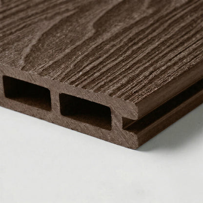 Composite Decking Board Dark Brown