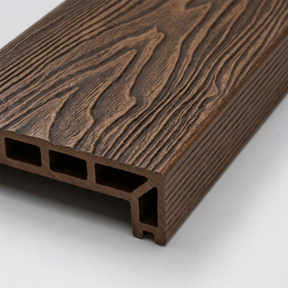 Composite Decking Step Dark Brown