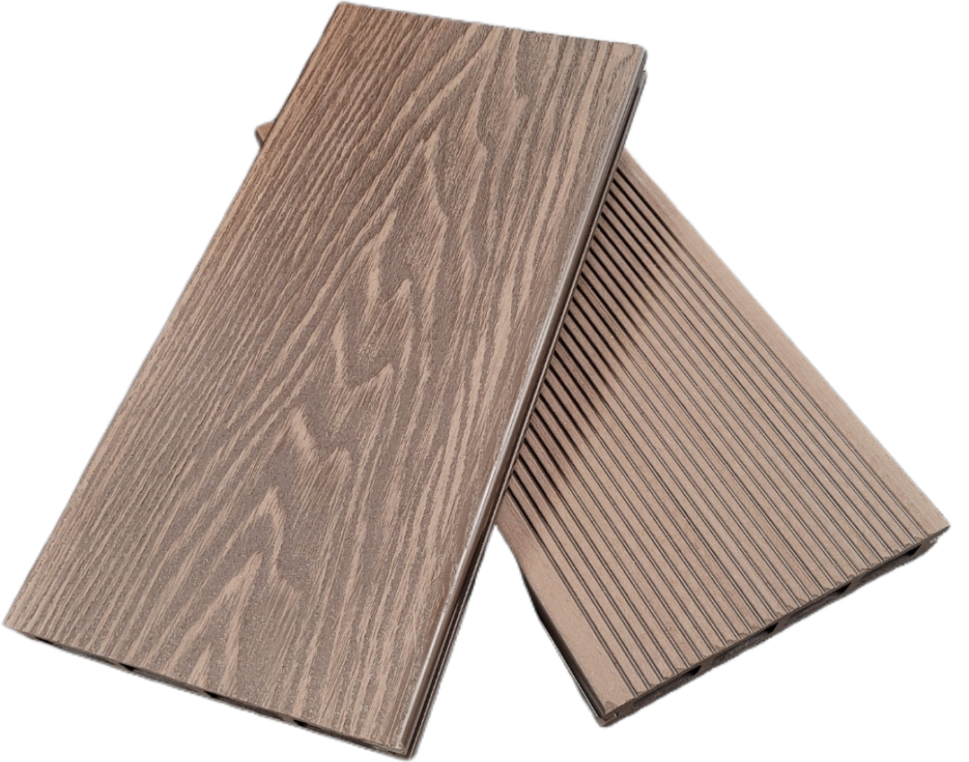 Composite Decking Board Dark Brown