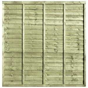6' X 6' Waneylap Fence Panel
